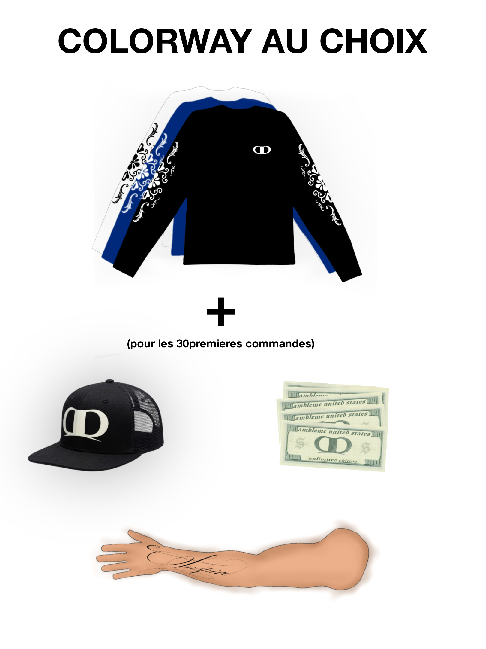 Longsleeve AMBLM - PRECOMMANDE