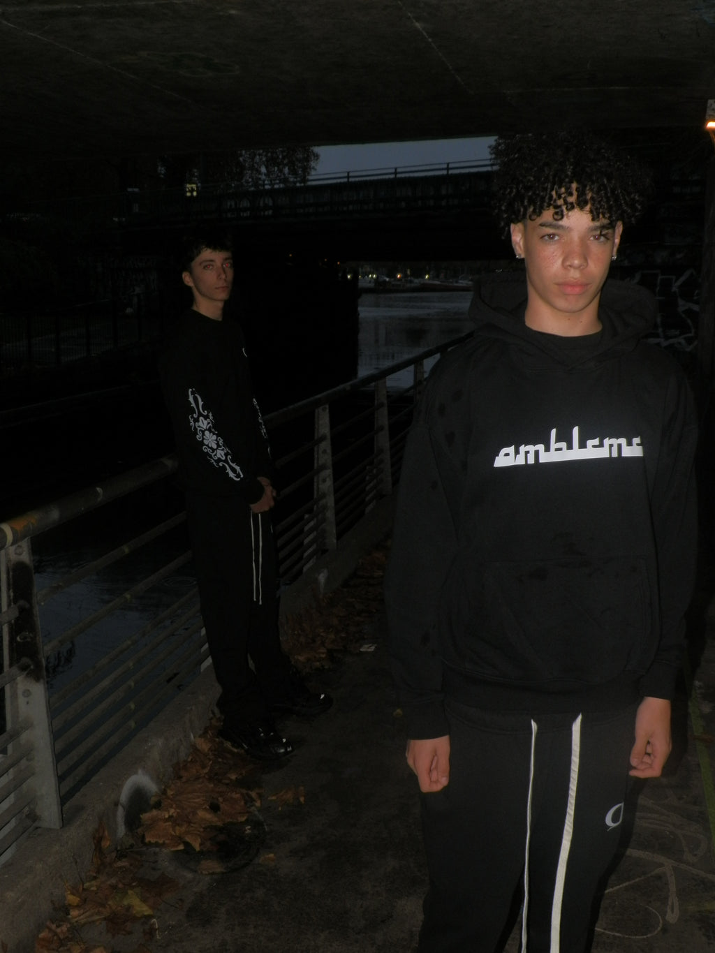 Hoodie AMBLM - Black PRECOMMANDE