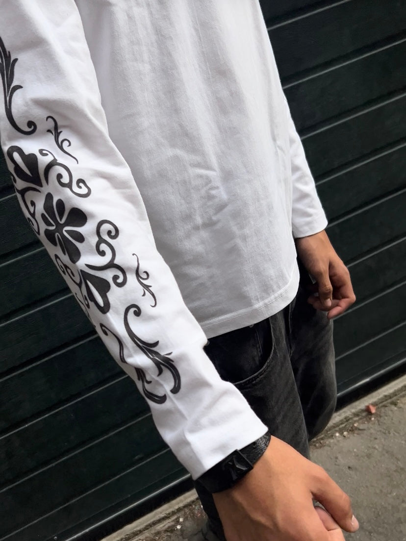 Longsleeve AMBLM - White PRECOMMANDE