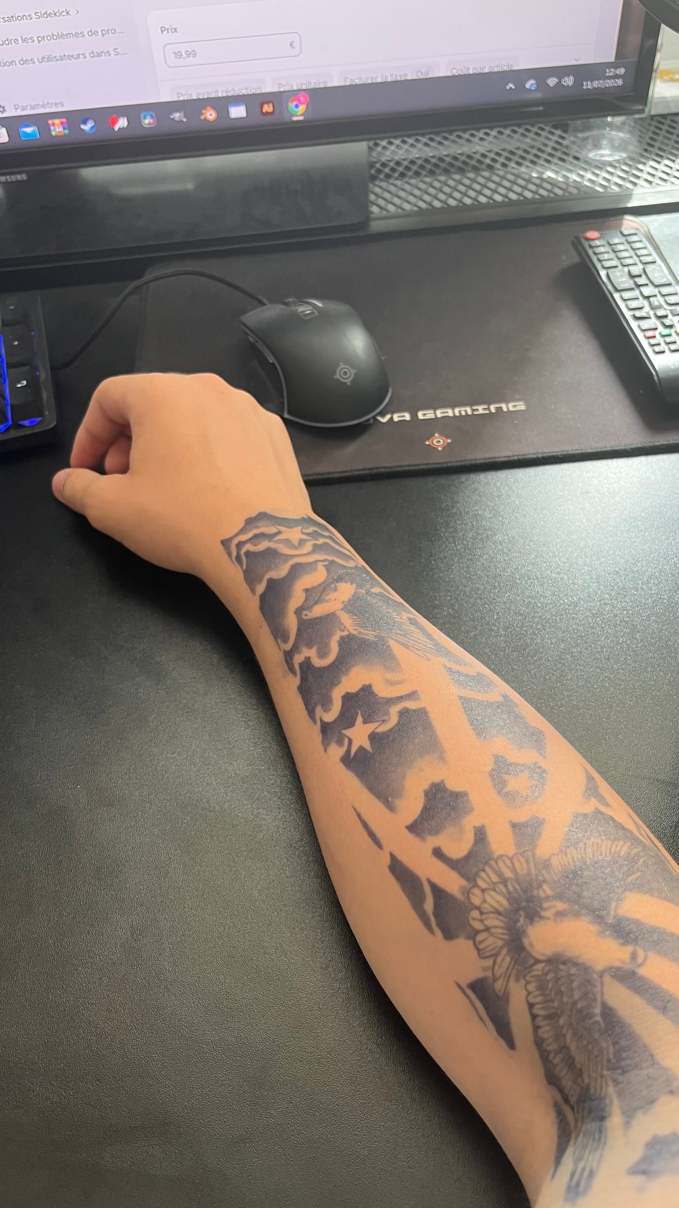 AMBLM- Temporary tatoo (CLOUD)