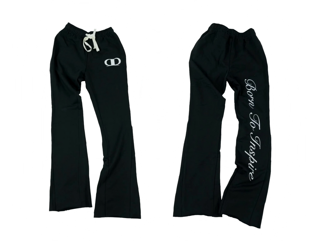 Jogger Flare AMBLM - Black PRECOMMANDE
