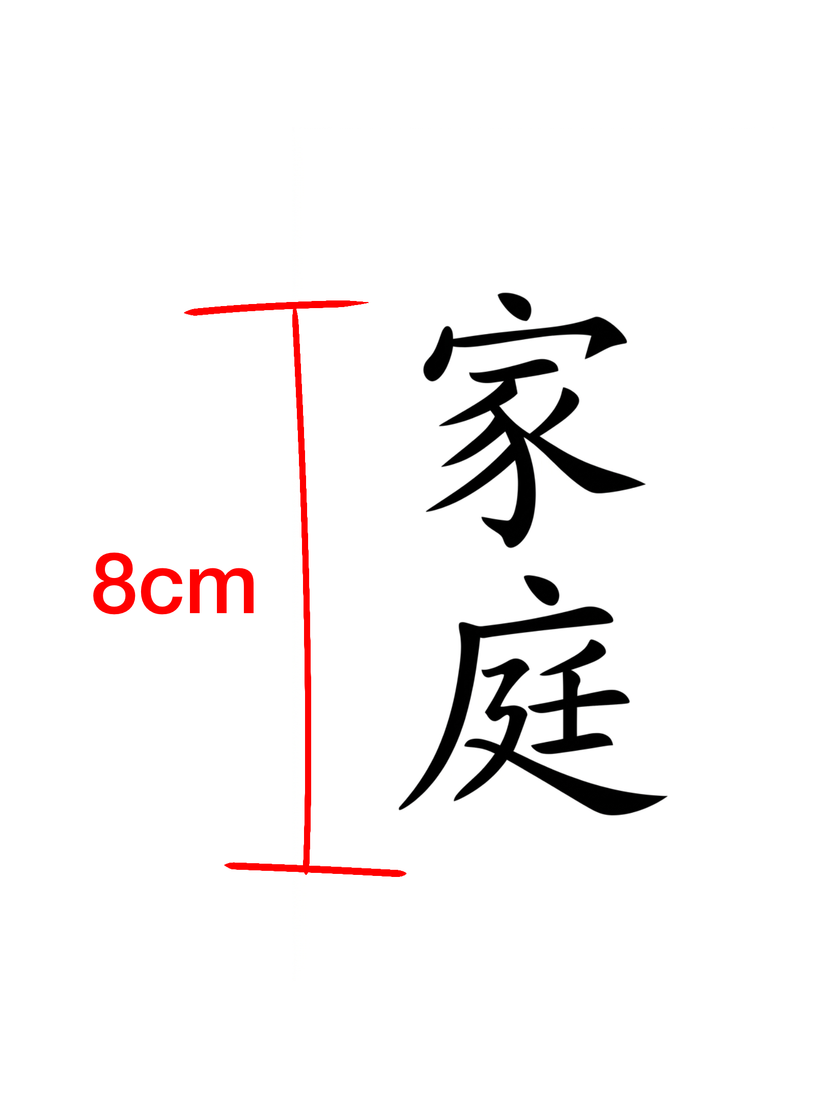 AMBLM- Temporary tatoo (FAMILY)
