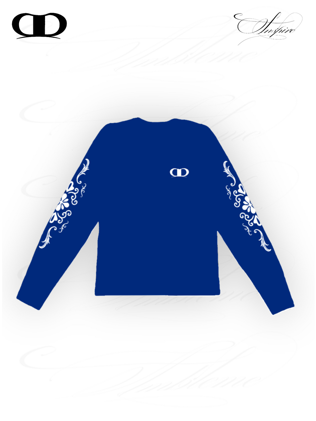 Electric Blue Longsleeve AMBLM
